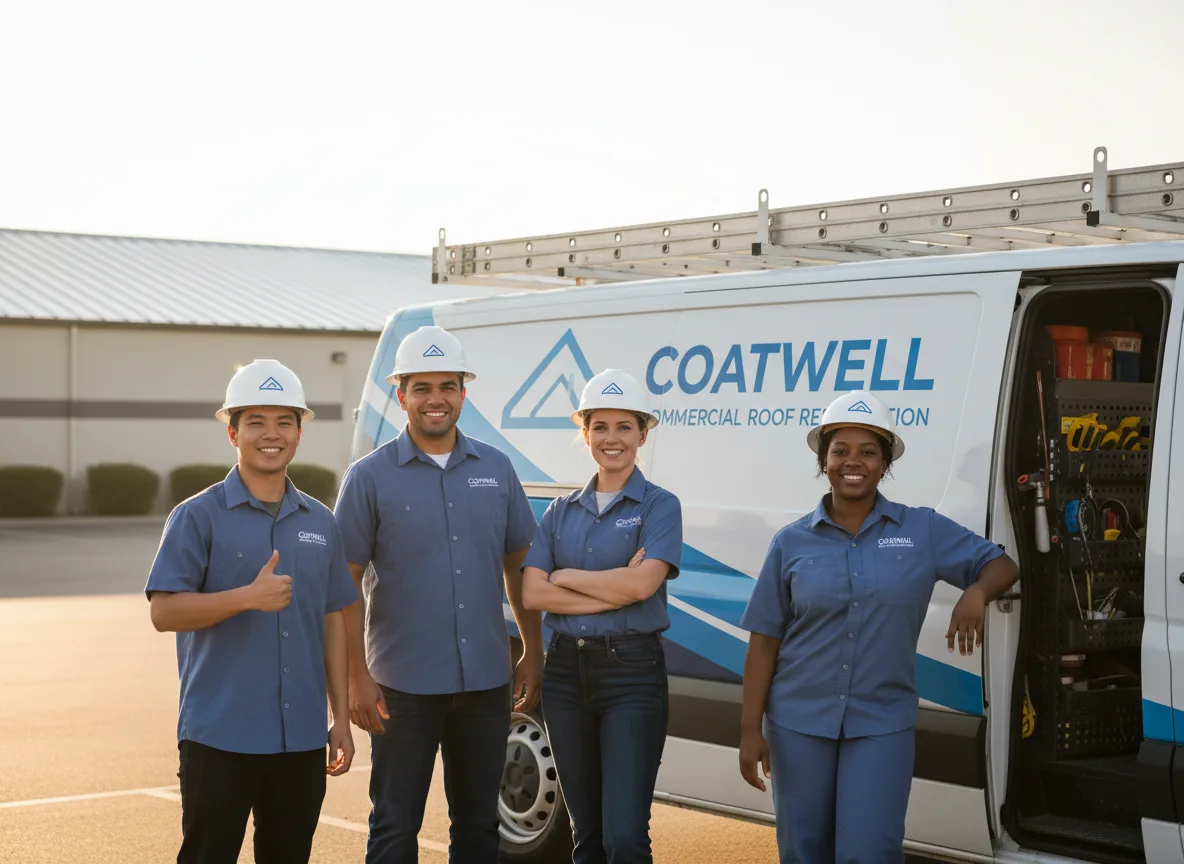 Commercial roof coating company in Lewis, CO